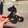 5Pcs Fuse Beads Silver Glitter Baking Cloth Strawberry Beads Heat-resistant Paper  Fusion Beading