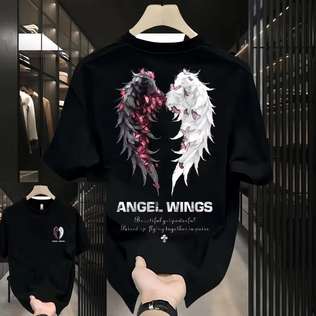 2026 New Hot Style Casual Highend Unisexs Shortsleeved Tshirt 2025 Summer 100 Cotton Tshirt Trendy Brand Allmatch Top