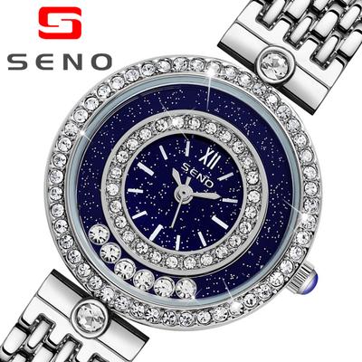 Fashion Luxury Ladies Quartz Watch Steel Band Waterproof Quartz Watch