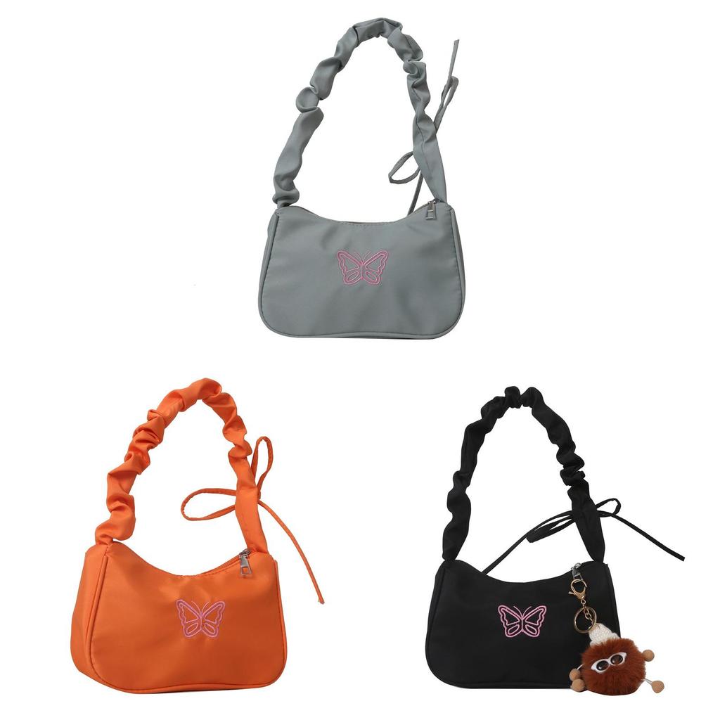 Oxford Cloth Clutch Bag For Women With Folded Design And Cellphone Pocket Perfect For Daily Use