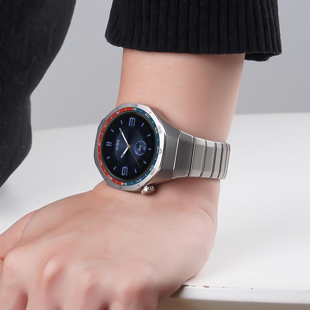 No gap titanium alloy metal strap for Huawei Watch GT 6 Pro 46mm strap for Huawei Watch GT6 Pro only Quick-release watch strap