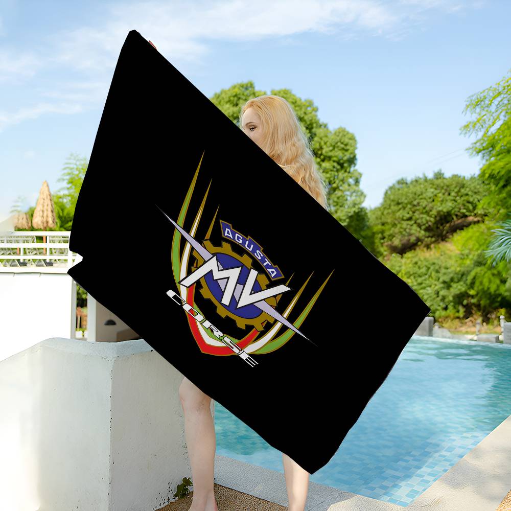 M-MV A-Agusta Big Microfiber Beach Towels Quick Dry Towel Sand Beach Towels Pool Towel for Travel Swim Pool Yoga