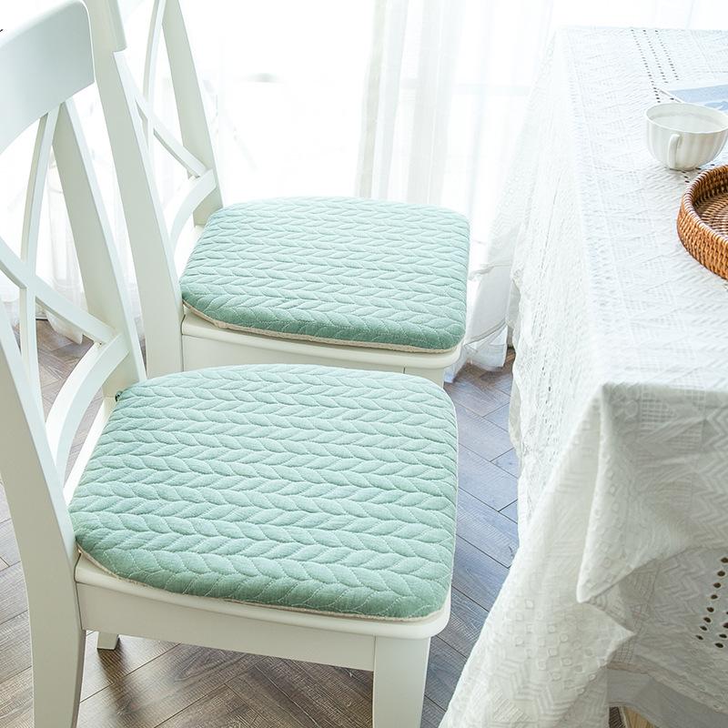 1/2/4 Pcs Nordic Style Simple Dining Chair Cushion Home Office Seat Cushions Stool Seat Mat Non-slip Buttocks Pad