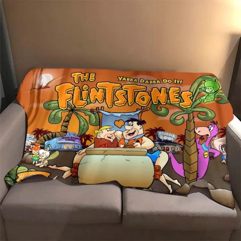 Classic Cartoon Blanket Flannel Soft Plush Cover Blanket Children Bedroom Sofa Bed Travel Picnic Warm Blanket Children Gift