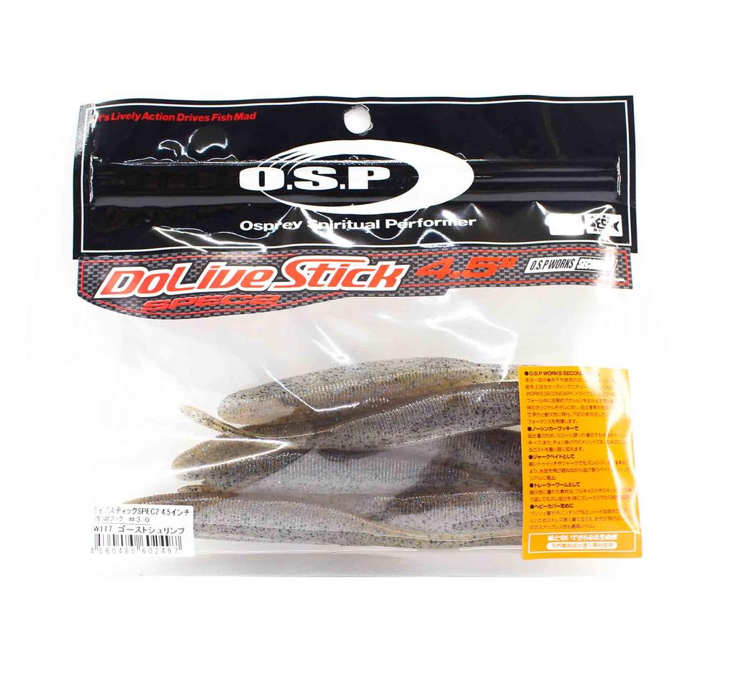 OSP Soft Lure Dolive Stick Spec II 4.5 Inches TW-117 (2497)