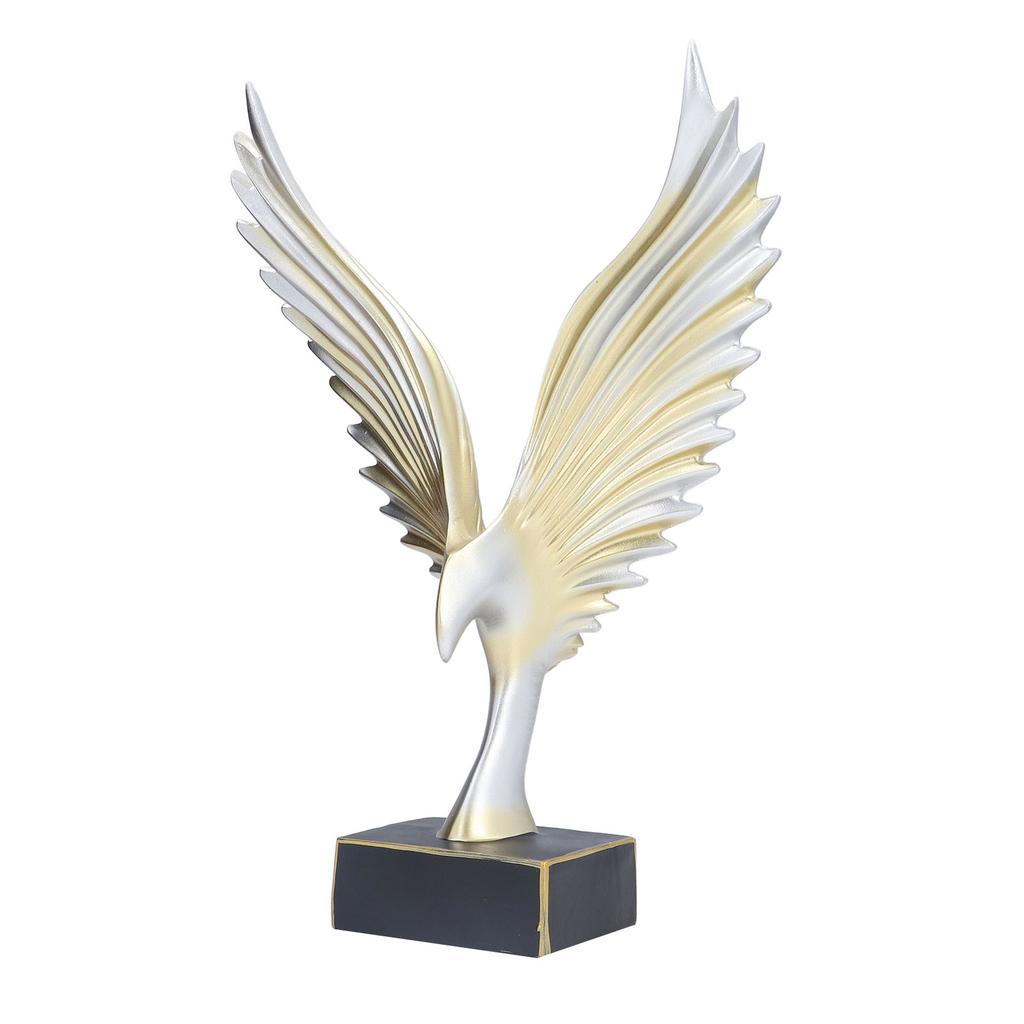 Nordic Wing Statue Resin Sculpture Statue Ornaments Modern Living Room Decoration Desktop Abstract Crafts