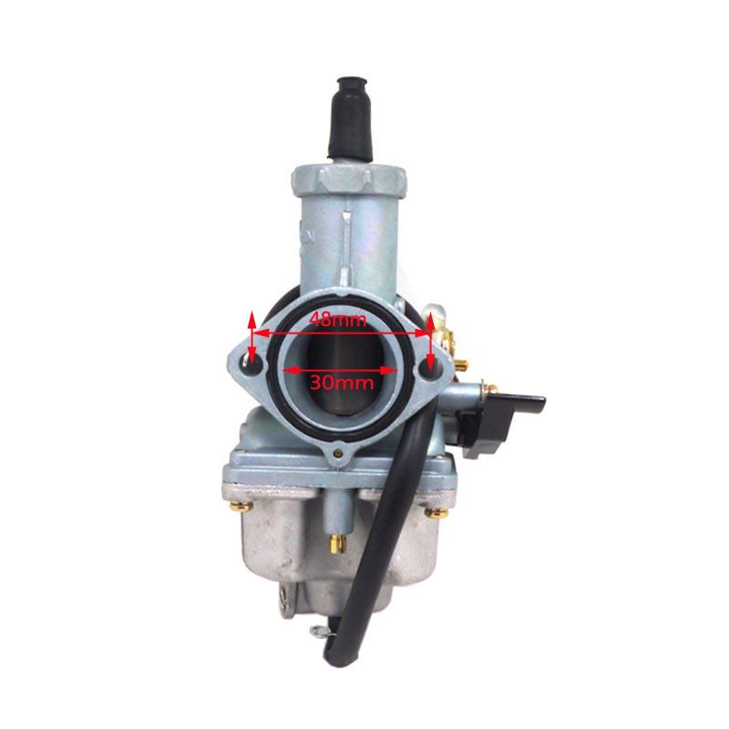 

CG200 Motorcycle Carburetor PZ30 Manual Carb For 175- 250cc Dirt Pit Bike ATV Motocross CM200 XL250 TRX250 XR200 Motorbike 30MM PZ30-Hand Choke