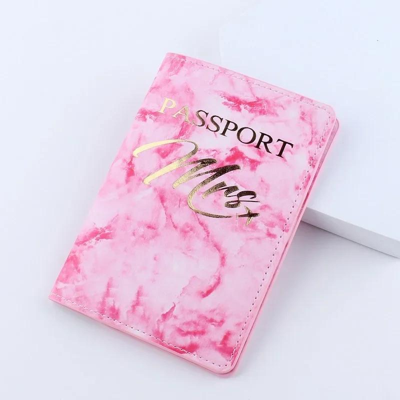 New Pu Leather Passport Cover Women Men Travel ID Credit Card Passport Holder Packet Wallet Purse Bags Pouch Travel Case