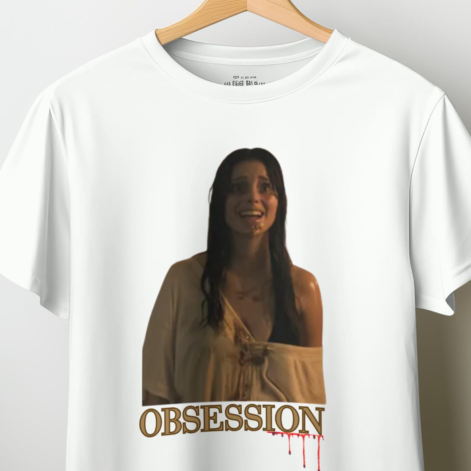 Obsession Graphic Tee, Aesthetic T-Shirt, Y2K Shirt, Sad Girl Shirt, Streetwear Tee, Trend Gift, Unisex Fashion M