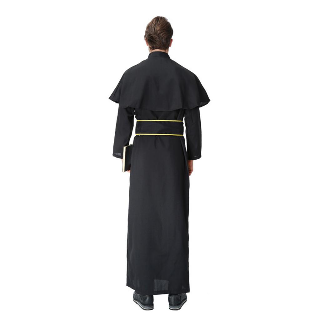Halloween Kostüm Roben Set Priesterrobe für Erwachsene