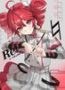 Costume Cosplay Chanteuse Virtuelle Heavy Bass - Ensemble Costume de Jeu de Rôle Personnage d'Anime