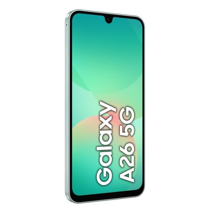 SAMSUNG Galaxy A26 5G Smartphone 128 GB Aqua Green