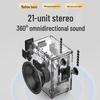 SANSUI PE Series Portable KTV Speaker with Display CN plug (adapter included) (CN version)