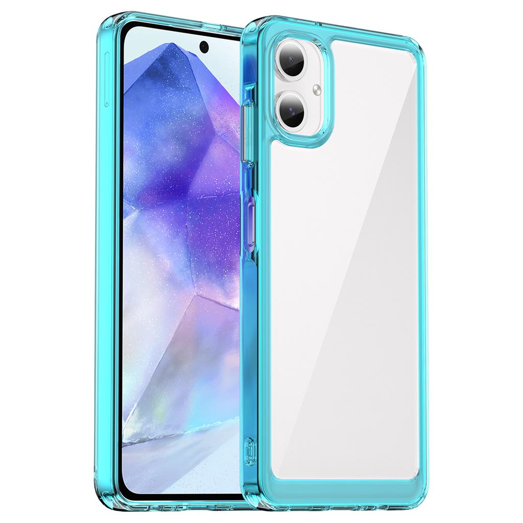 Für Samsung Galaxy A06 4G Stoßfeste Hülle TPU + Acryl Schutz Klare Handyhülle