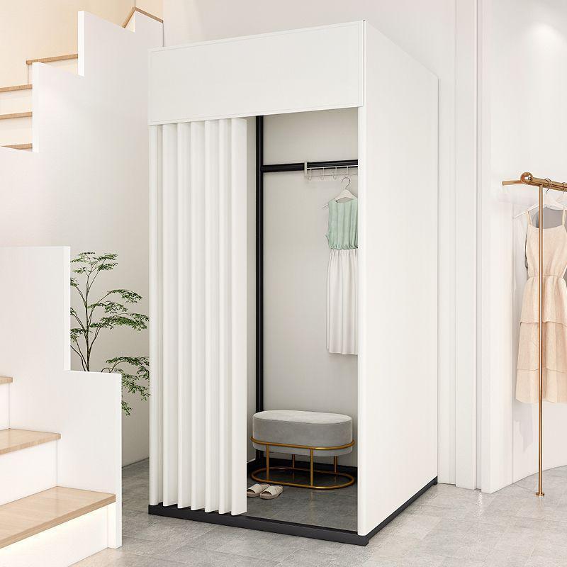 Portable Foldable Floor-Standing Changing Room for Clothing Stores