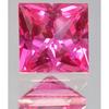Natural Shine Pink Sapphire 8-10 Ct Princess Cut Certified Stunning Gemstone