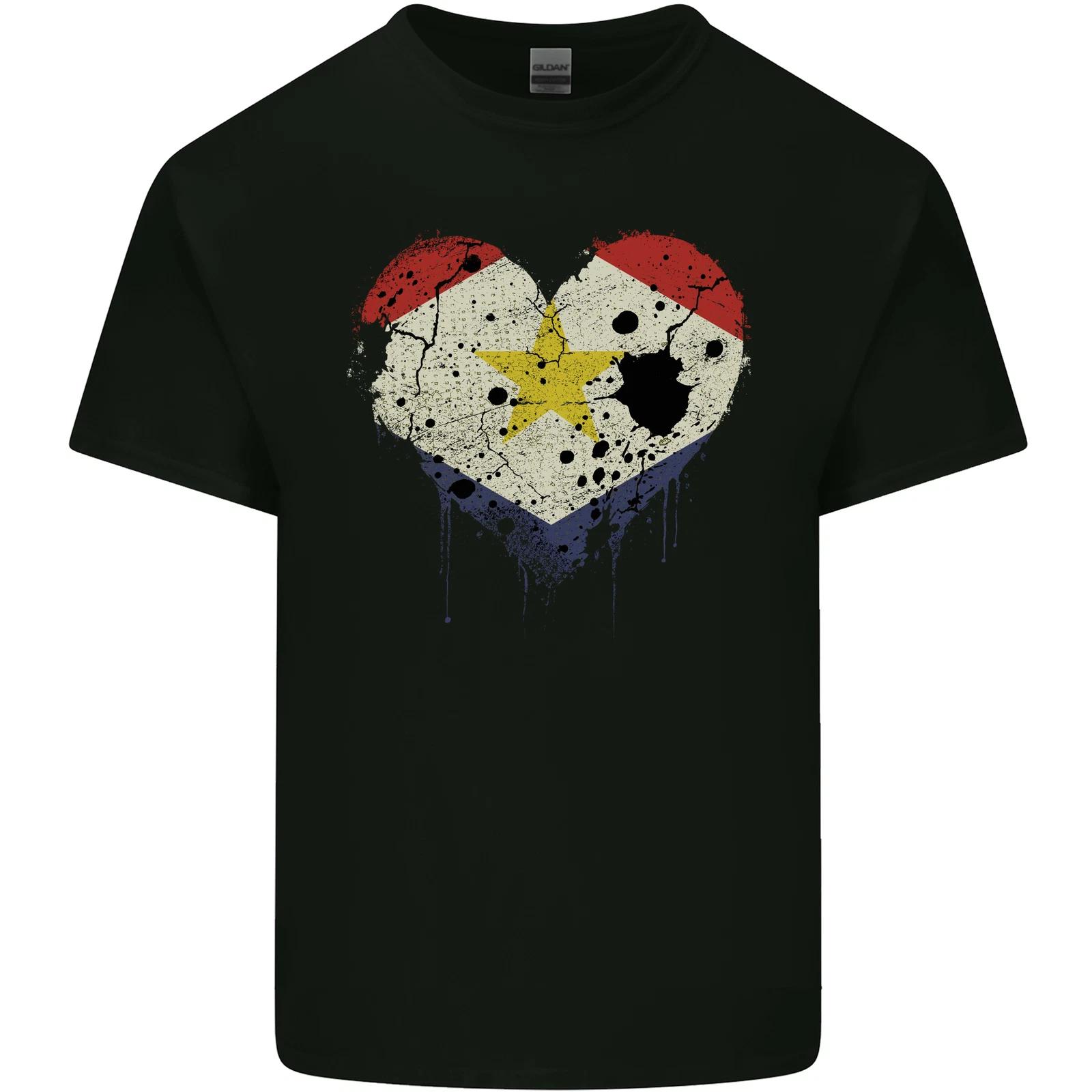Love Flag Saba Football Kids T-Shirt Childrens 4XL