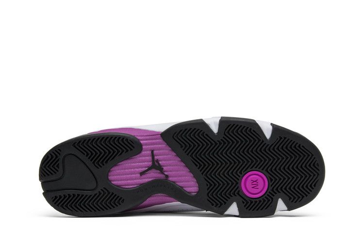 Jordan 14 Retro Fuchsia Flash Black Toe (GS) Sneakers