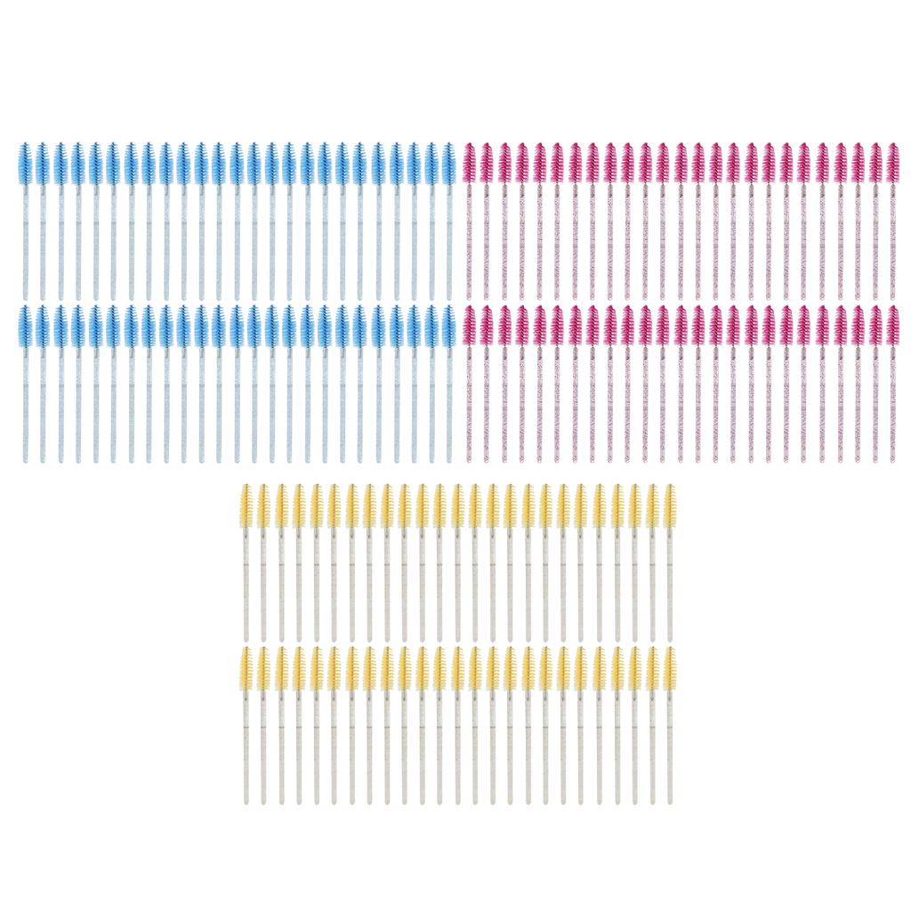 50Pcs/Pack Disposable Eyelash Mascara Brushes Wands Bendable Superfine  for EyeLash Extension M