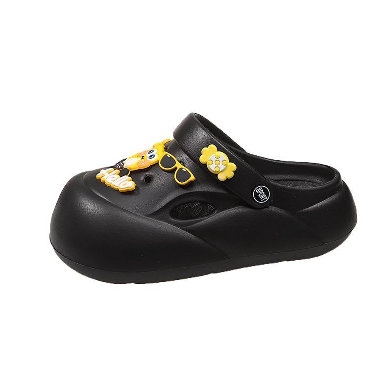 Hole shoes women's new summer wear platform eva sandals non-slip cute beach sandals