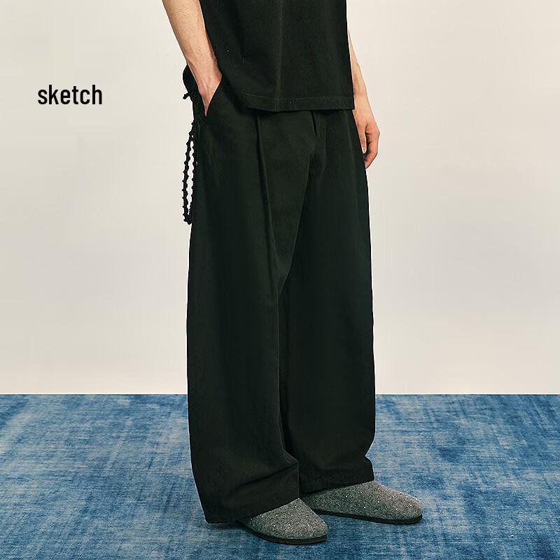 

CROQUIS Men s Autumn Loose Fit Cargo Long Pants S