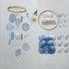 Butterfly Shell Wind Chime DIY Kit - Handmade Hanging Ornament for Wall, Window, or Balcony Decor
