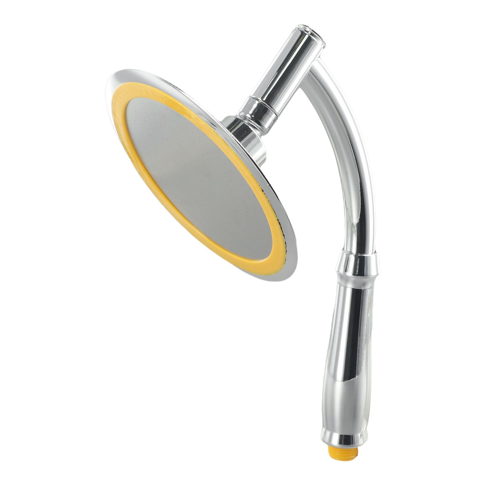 360Rotatable Shower Head 6 Inch Ultra-thin Supercharged Handheld Shower Head Rainfall Shower Set For Bathroom Shower Accessories