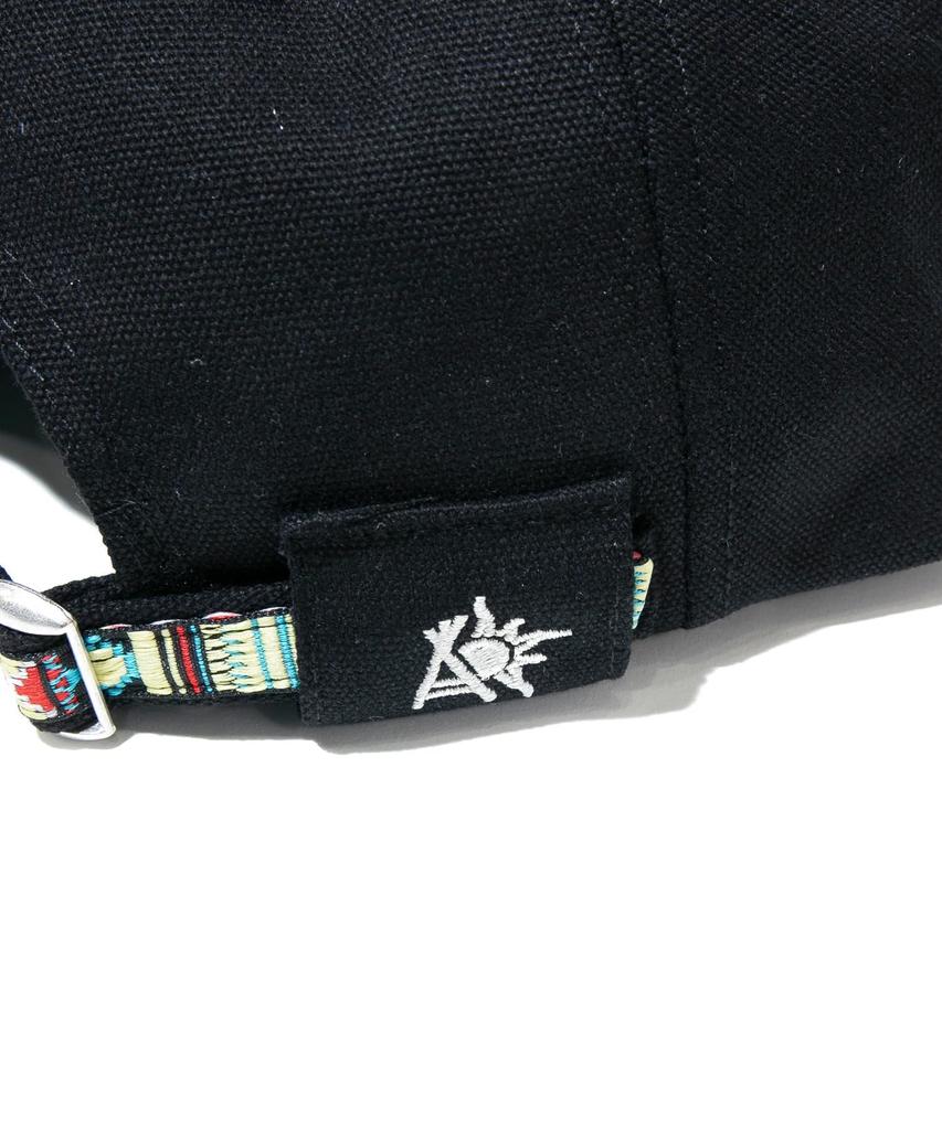 [go Slow Caravan] 342903 Canvas Short Visor Cap Black Free