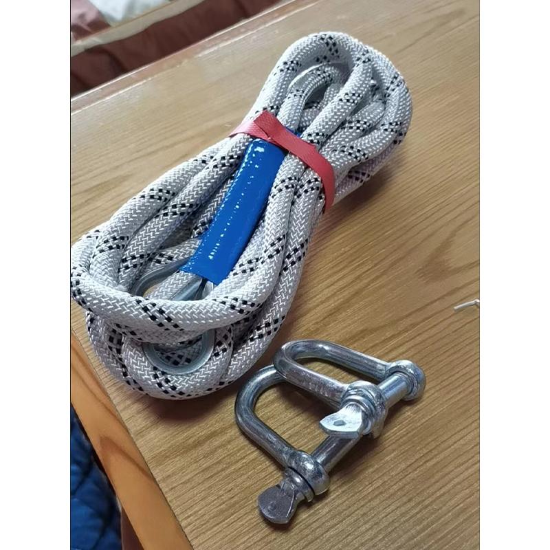 5m/7m 10T Car Towing Rope Multiple Sizes Car Outdoor Trailer Tow Rope Emergency Rescue Rope Very Reliable And Wear-resistant 5M10T