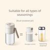 3Pcs Push Type Quantitative Sprinkler 180/250ml Spice Bottle Seasoning Container  Restaurants