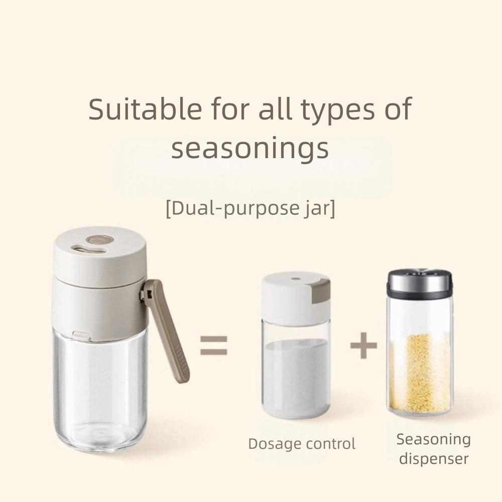 3Pcs Push Type Quantitative Sprinkler 180/250ml Spice Bottle Seasoning Container  Restaurants
