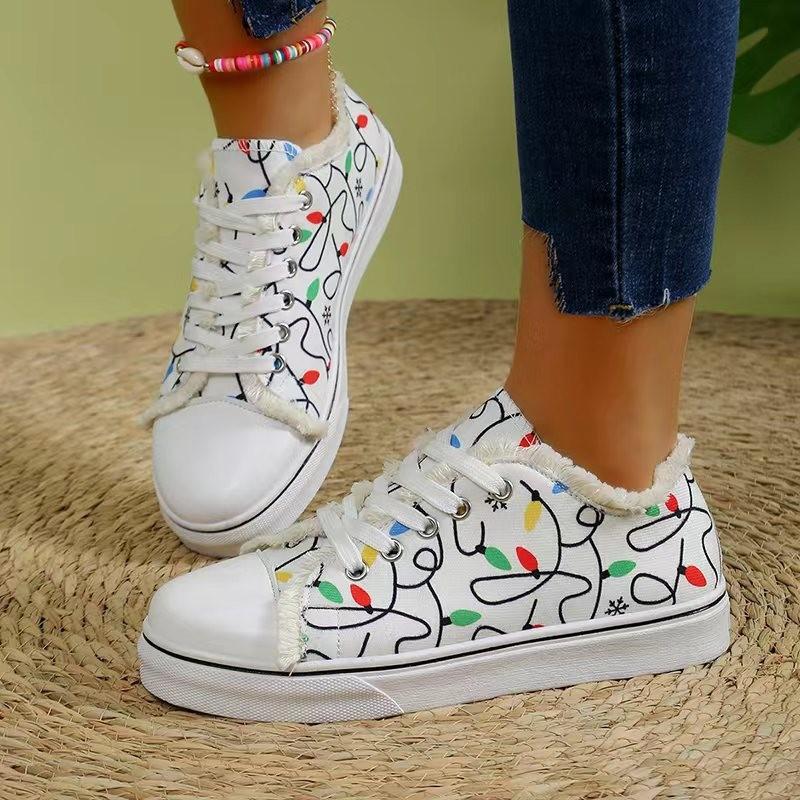 

Новые парусиновые туфли большого размера женские на шнуровке на плоской подошве с круглым носком повседневные одинарные туфли wish 43