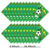 World Cup Party Decorations Set, Disposable Paper Plates Cups Banner Tablecloth, Soccer Theme Birthday Party Supplies