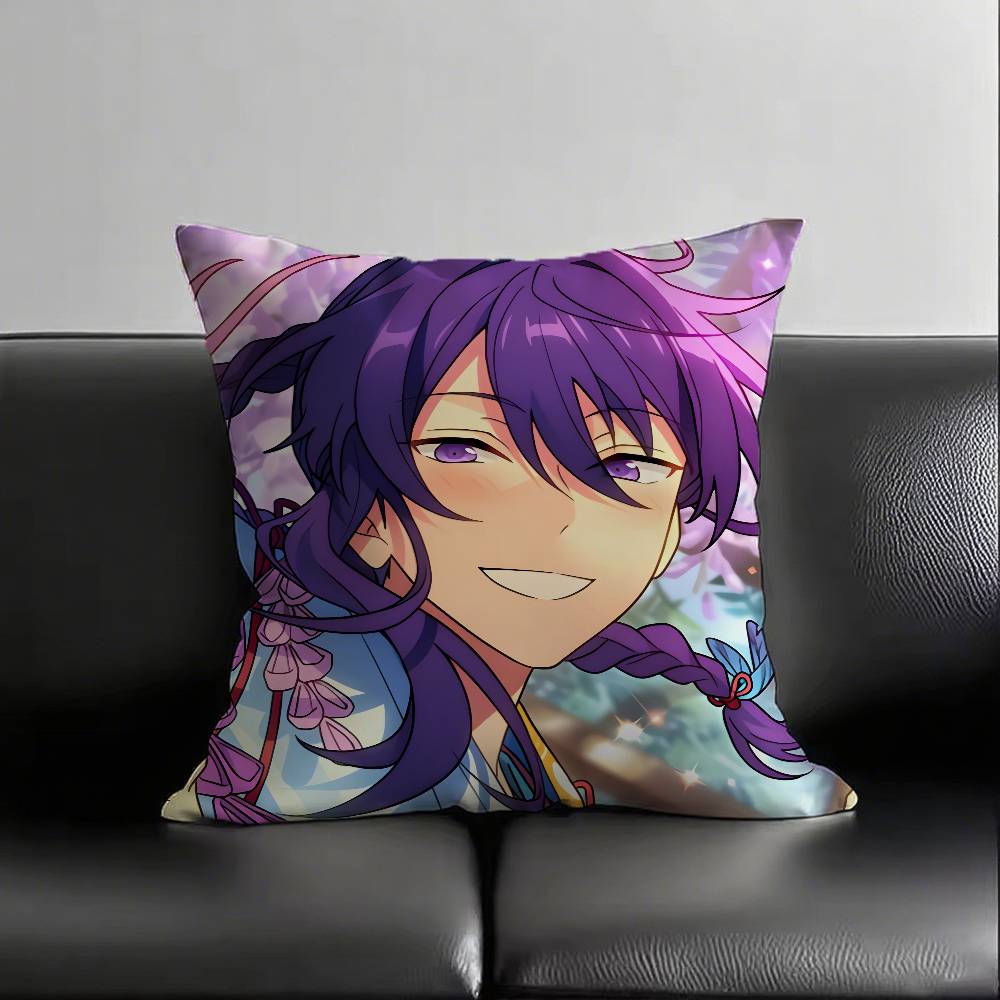 1pc Souma Kanzaki Pillow Case Fashion Square Pillowcase Bedroom Sofa Room Ins Decoration Leisure