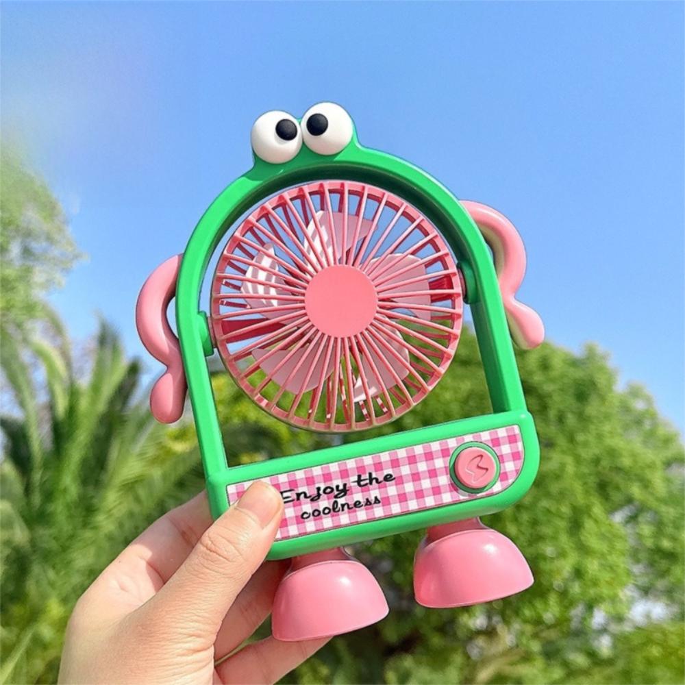 USB Rechargeable Halter Fan Quiet Operation Mini Fan Portable Handheld Fan  Travel Companion