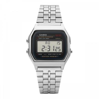A159wa N1df  A159wa N1  Digital Square Vintage Retro Public Metal Watch