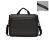 Men's Large Capacity Crossbody Business Briefcase with Shoulder Strap for 15.6" Laptops, Customizable Logo