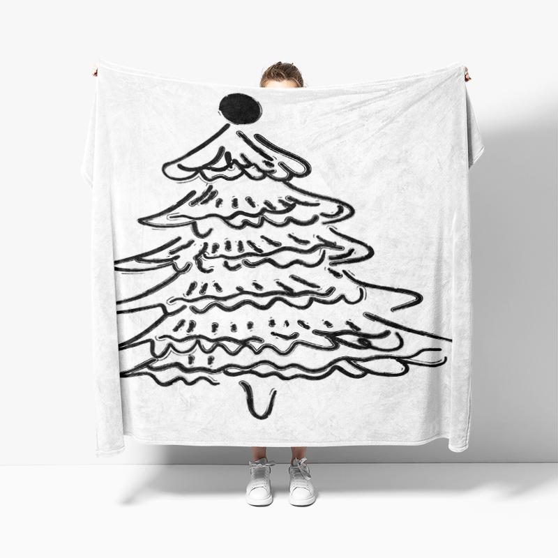 Wohndekoration Plüsch Überwurf Sofadecke Tagesdecke Bett flauschig weiche Decken Dekor Plaid Modern Halloween Frohe Weihnachten Winter