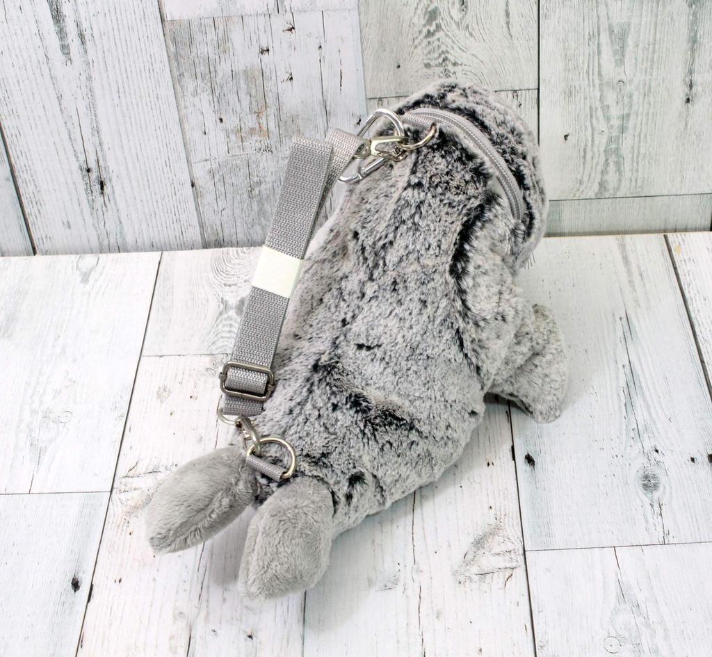 Takeoff Little Sack Zoo Spotted Seal Plush Toy