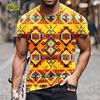 Summer 3d Abstract Print Short Sleeve T-shirt Unisex's Casual Creativity T-shirt
