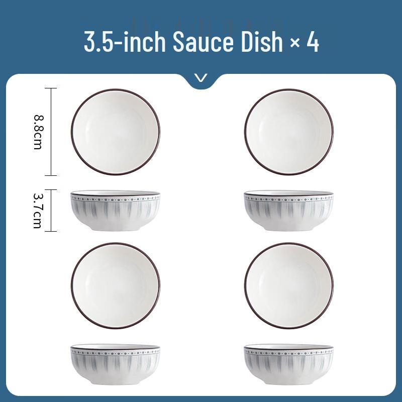 KANGMO Underglaze Ceramic Dinnerware