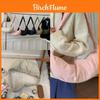 Canvas Duffle Bag For Women With Zipper Closure And Inner Pouch For Daily Use