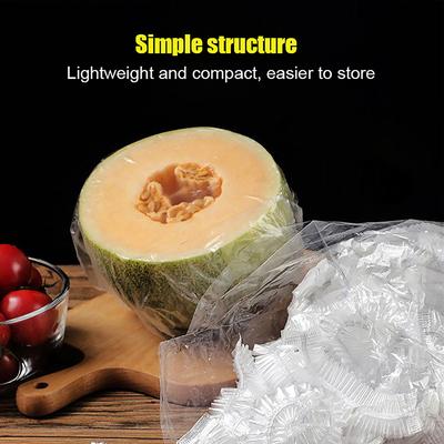 50Pcs Disposable Food Cover Kitchen Packaging Storage Bags Plastic Elastic Wrap Food Covers Fresh-Keeping Lid Plate