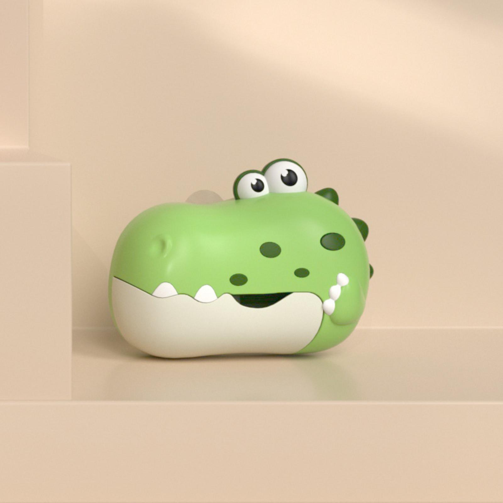 

Dinosaur Bubble Machine Infant Bath Electric Crab Bubble Blower Children s Bathing And Water Play Toy One Size зелёный