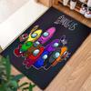 Among Us Teppich für Wohnzimmer Schlafzimmer Zuhause Sofadekoration, Kinder spielen Rutschfeste Bodenmatte