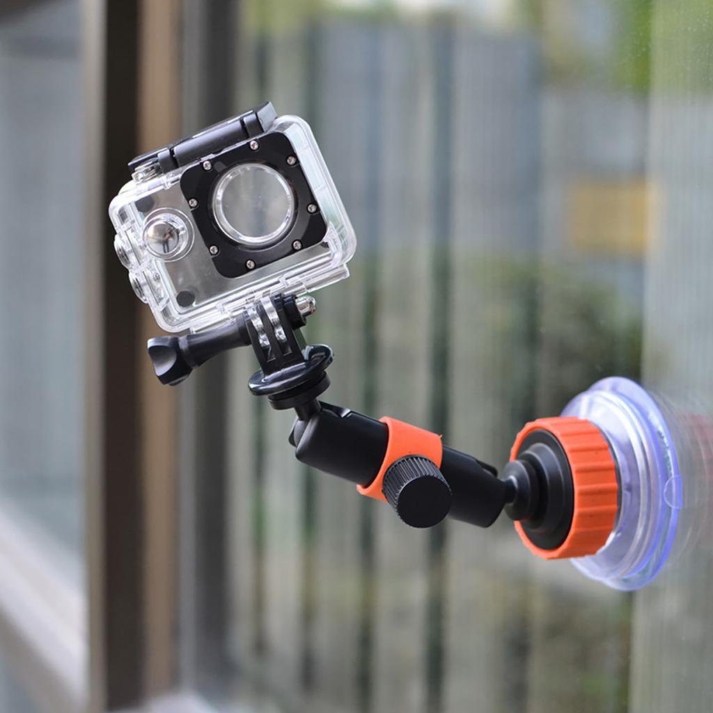 Car Universal Sports Camera Accessory Suction Cup Mount Holder Bracket for DJI OSMO ActionGopro