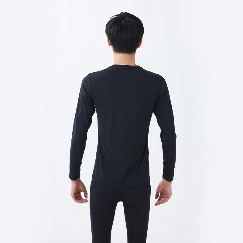Li-Ning Comfortable Casual Round Neck Simple Autumn Winter Fleece Breathable Fitness Suit Men Suits LNXY029-1+LNXY027-1