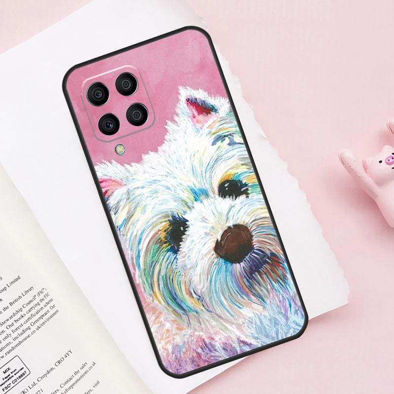 

West Highland Terrier Westie For Samsung Galaxy M23 M33 M53 M13 M11 M51 M14 M34 M54 M20 M30s M12 M52 M15 M55 M32 Case Samsung M11