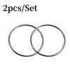 2pcs/Set Metal Round Purse Sewing Frame DIY Bag Handles For Bag Making Purse Handles 7.5/10CM Replacement Hardware For DIY Bag