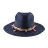 Women Panama Hat Summer Sun UV Protection Wide Brim Beach Travel Outdoor Fashion Adjustable Breathable
